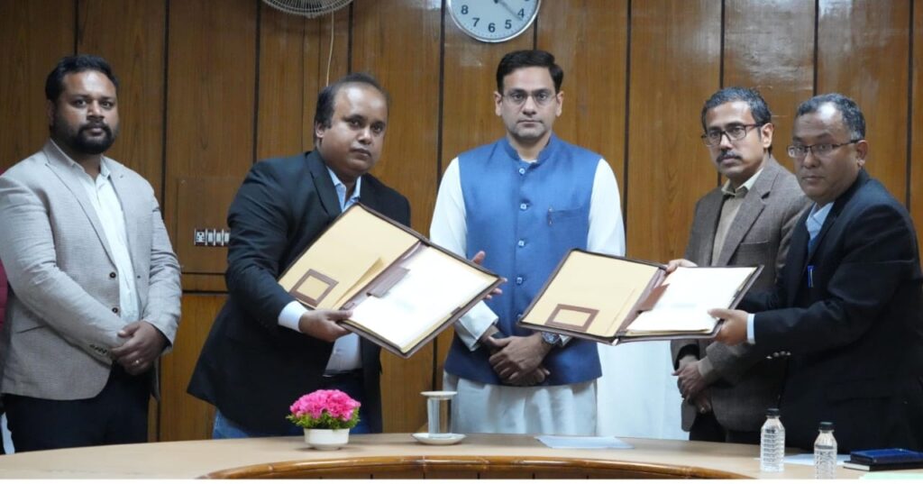 टाटा टेक्नोलॉजी प्राईवेट लिमिटेड के साथ एमओयू