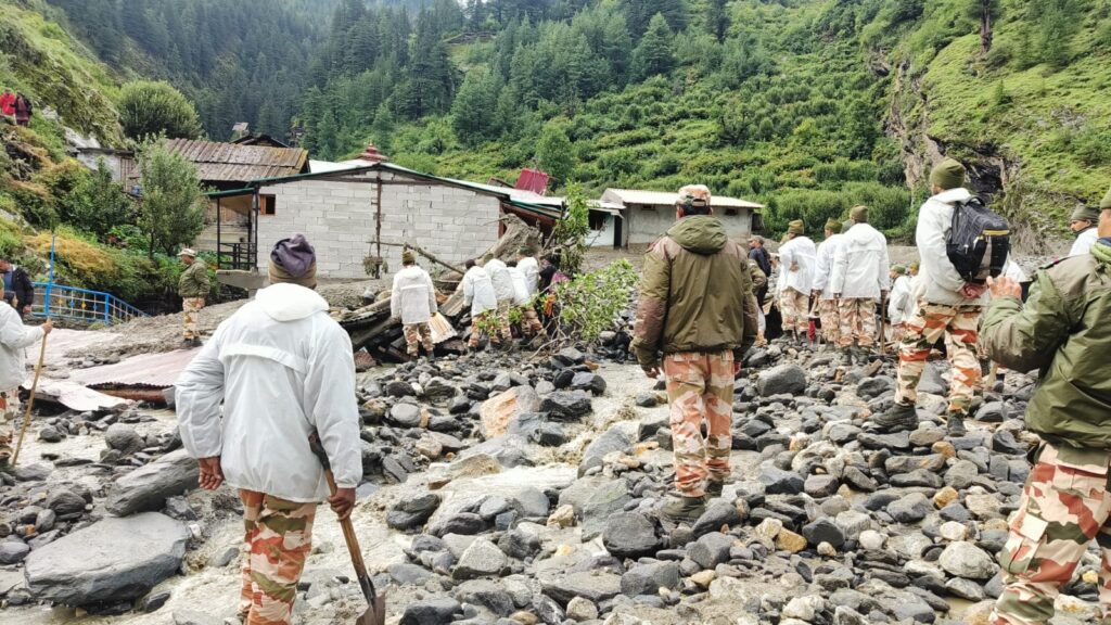 अपडेट:- धराली में राहत बचाव कार्य युद्ध स्तर पर जारी