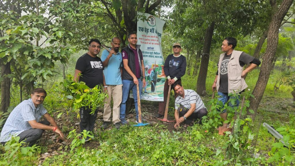 सीबीसी नैनीताल ने “एक पेड़ मां के नाम” अभियान के तहत किया वृक्षारोपण- सिलौटी पंत गांव में घंटा देवी मंदिर परिसर के आसपास रोपित किए 730 से अधिक पौंधे