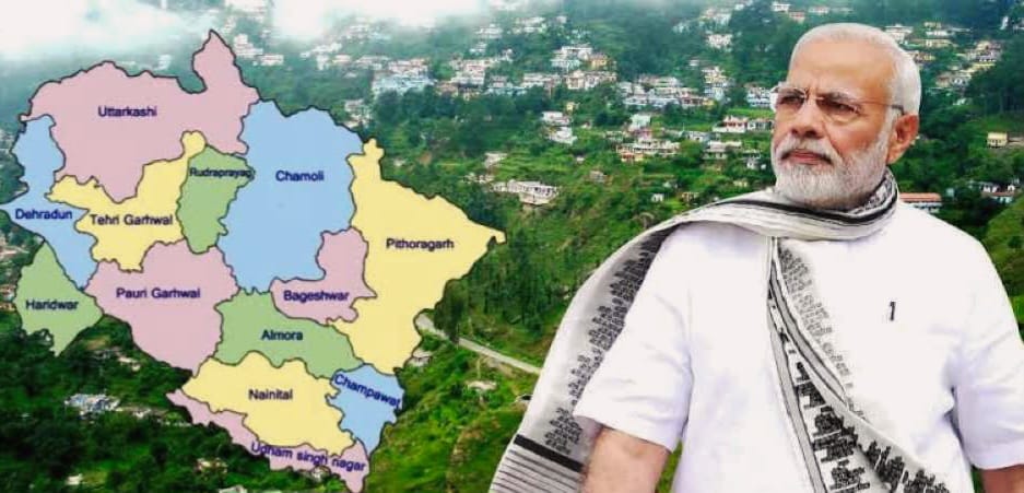 उत्तराखंड:- आपदा प्रभावित क्षेत्रों का दौरा करेंगे पीएम मोदी