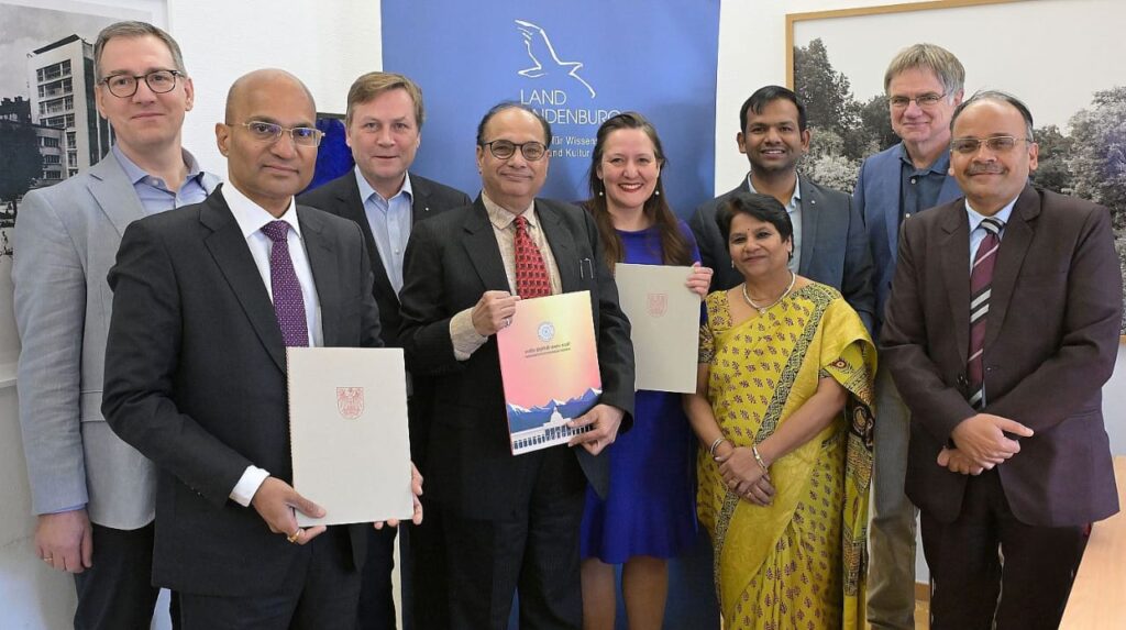 भारत-जर्मनी सहयोग को सुदृढ़ करने के लिए संयुक्त आशय घोषणा पर हस्ताक्षर- आईआईटी रुड़की ने किया समर्थन