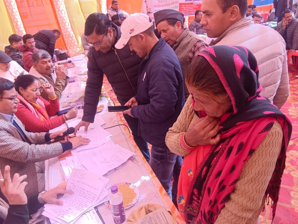 13 जिले- 312 कैम्प- 2,36,478 पंजीकरण- 17,605 शिकायतों का त्वरित निस्तारण