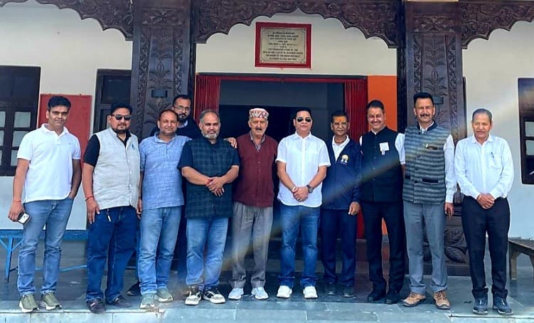 सीएम के निजी सचिव का नैनीताल दौरा- डीएसए में चल रहे निर्माणाधीन कार्यो का किया निरीक्षण