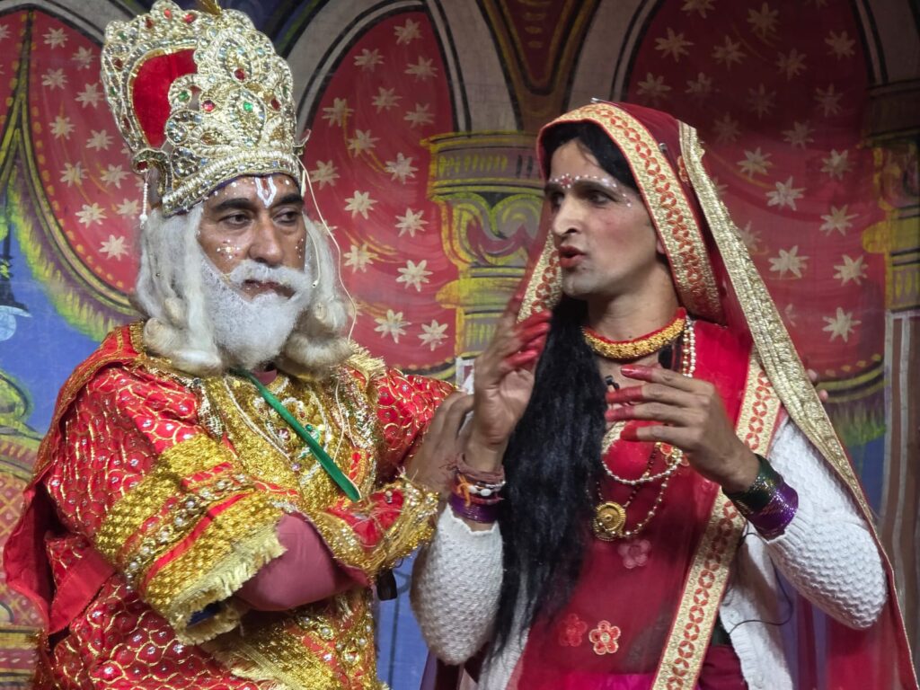 मंगोली में भव्य राम बारात- दशरथ-कैकेयी संवाद रहा आकर्षण का केंद्र